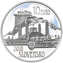 Náhled - 2018 - 10 € - Dušan Samuel Jurkovič – 150. výročie narodenia Ag Proof