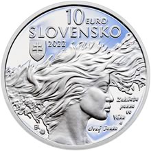 Náhled - 2022 - 10 € Janko Kráľ - 200. výročie narodenia Ag Proof
