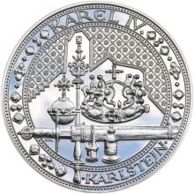 Nejkrásnější medallion IV. Karlštejn - 1 kg Ag Proof-like
