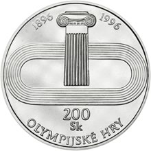 200Sk 1996/ 100. Výročí uspořádání 1. novodobých olympijských her b.k.