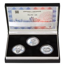 Náhled - ALOYS KLAR – návrhy mince 200 Kč - sada 3x stříbro 1 Oz b.k.