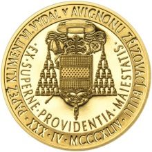 Povýšení pražského biskupství na arcibiskupství - 670 let - 1 Oz zlato unc.