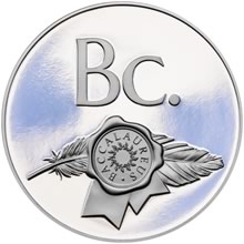 Bc. - Titulární medal stříbrná
