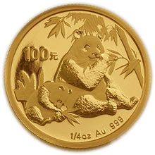 Náhled - Panda 1/4 Oz - Investiční zlatá mince