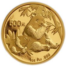 Náhled - Panda 1 Oz Gold Unc. - Investiční zlatá mince