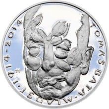 Nevydané mince Jiřího Harcuby - Tomáš Baťa mladší 34mm silver Proof