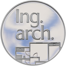 Ing. arch. - Titulární medal stříbrná