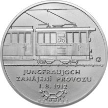 Jungfraujoch - 100. výročí zahájení provozu Ag unc.