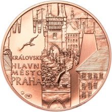 Královské hlavní město Praha - 1 Oz unc. Měď