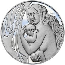 Mamince 50 mm silver Proof
