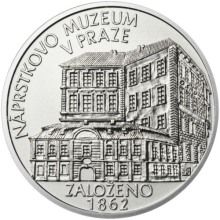 Náprstmetalo muzeum v Praze - 150. výročí založení Ag unc.