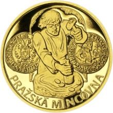 Prague Mint - zlato 1/2 Oz Proof
