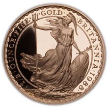 Náhled - Britannia 1/2 Oz - Investiční zlatá mince