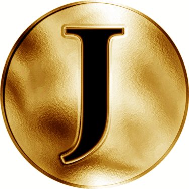 Náhled Reverzní strany - Česká jména - Julius - velká zlatá medaile 1 Oz