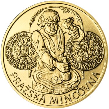 Náhled Averzní strany - Pražská mincovna - zlato 1/2 Oz b.k.